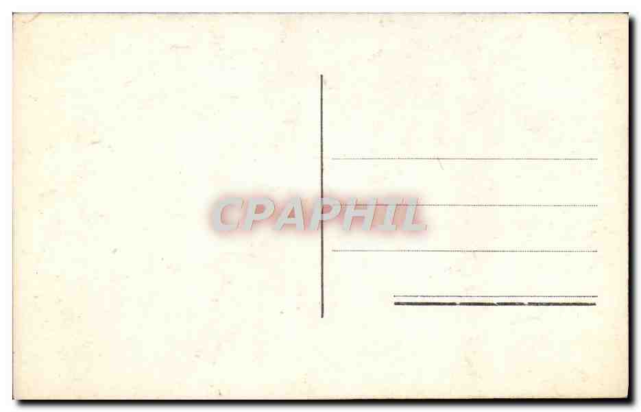 CPA Fantaisie Fleurs Roses — Verso
