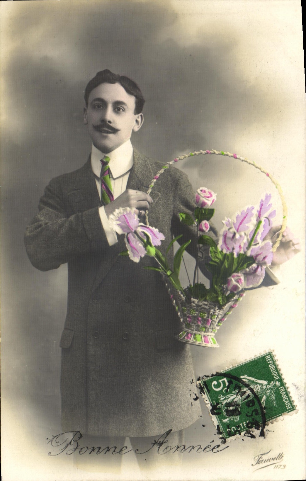 CPA Fantaisie Homme 