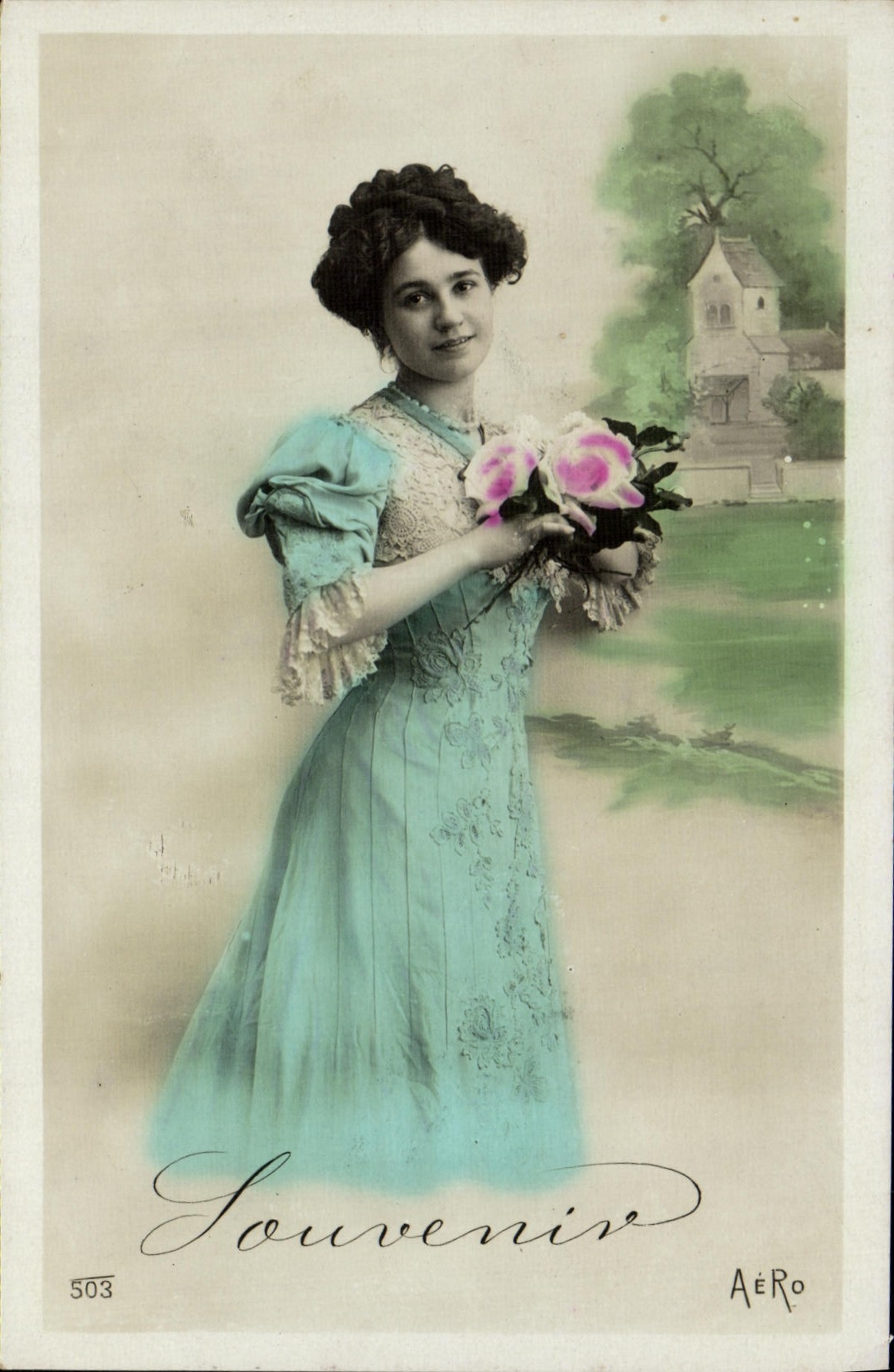 CPA Fantaisie Femme