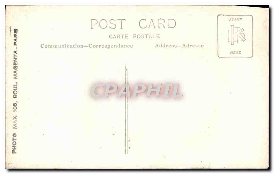 CPA Fantaisie Enfant Bebe — Rückseite