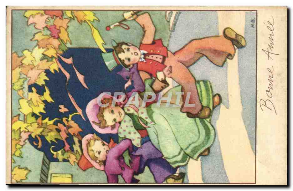 CPA Fantaisie Enfants