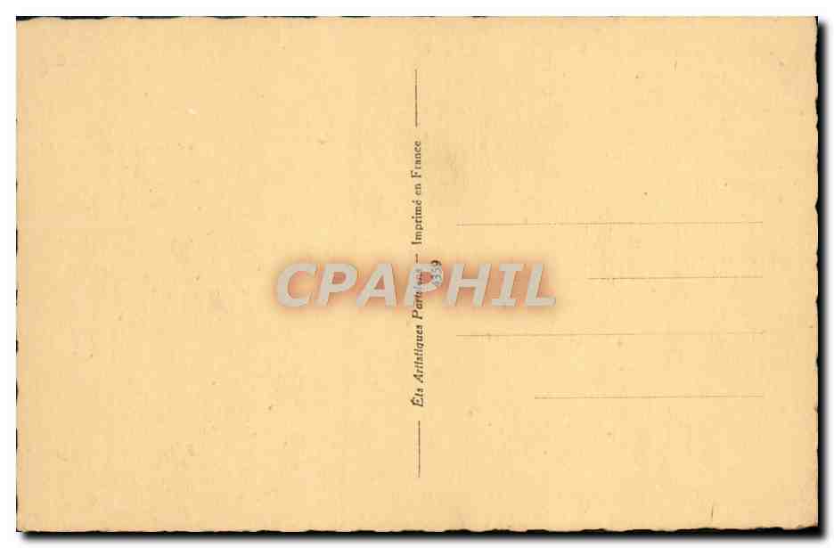 CPA Fantaisie Enfants Paques — Verso