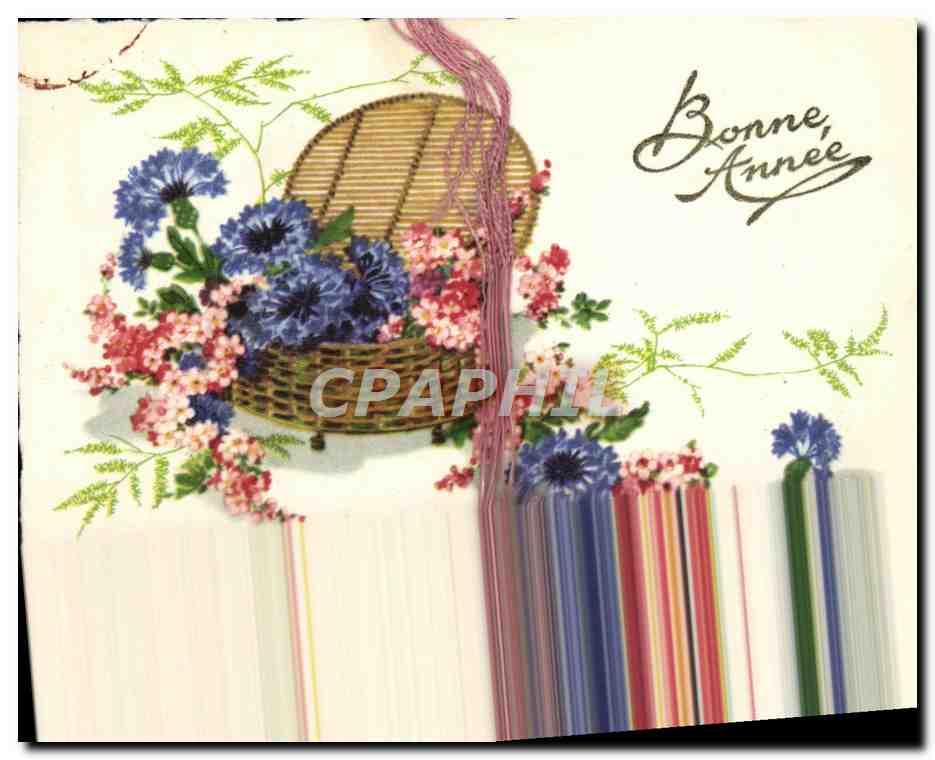CPA Fantaisie Bonne annee