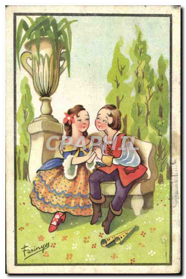 CPA Fantaisie Enfants