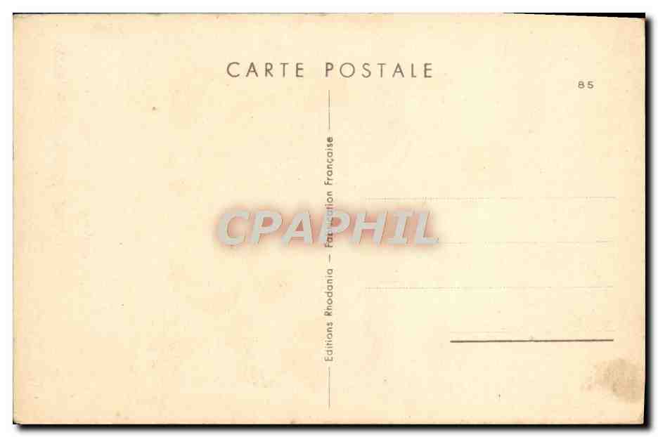 CPA Fantaisie Poisson Peche Avril Paques — Rückseite