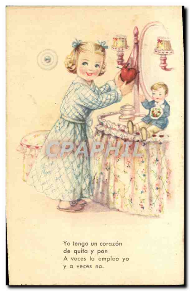 CPA Fantaisie Enfants