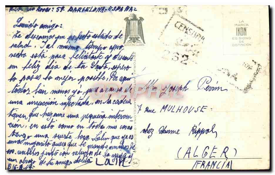CPA Fantaisie Enfants — Rückseite