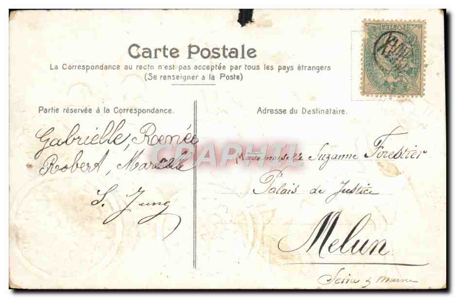 CPA Fantaisie Femme Char Eventail Chevaux — Rückseite