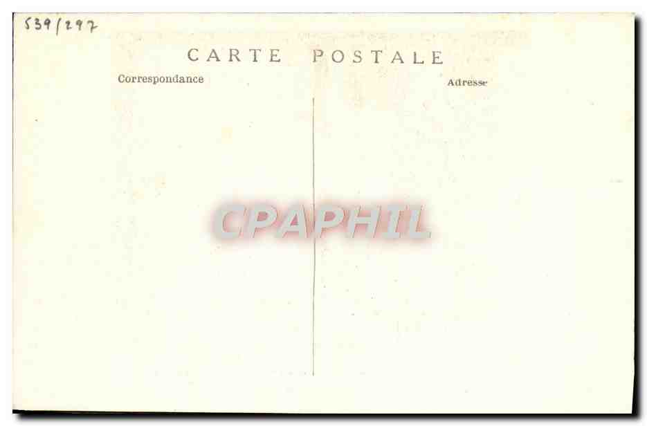 CPA Fantaisie Croquis parisiens  — Verso