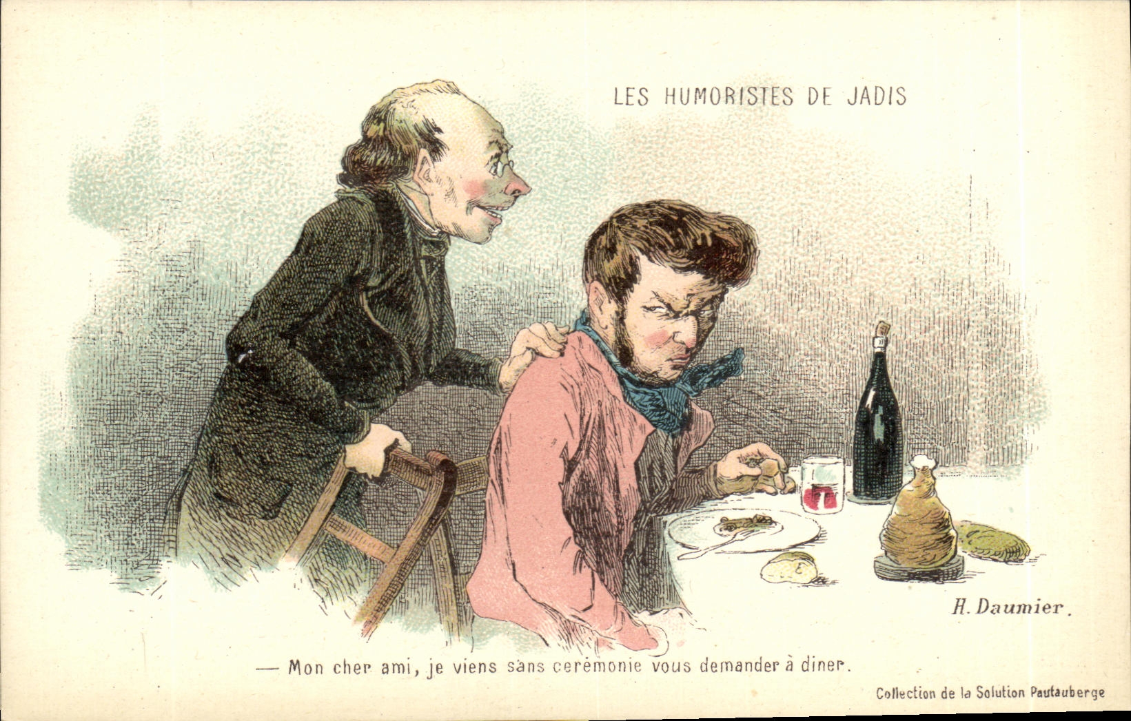 Die Humoristen von einst — H. Daumier — Sammlung der Solution Pautaubege