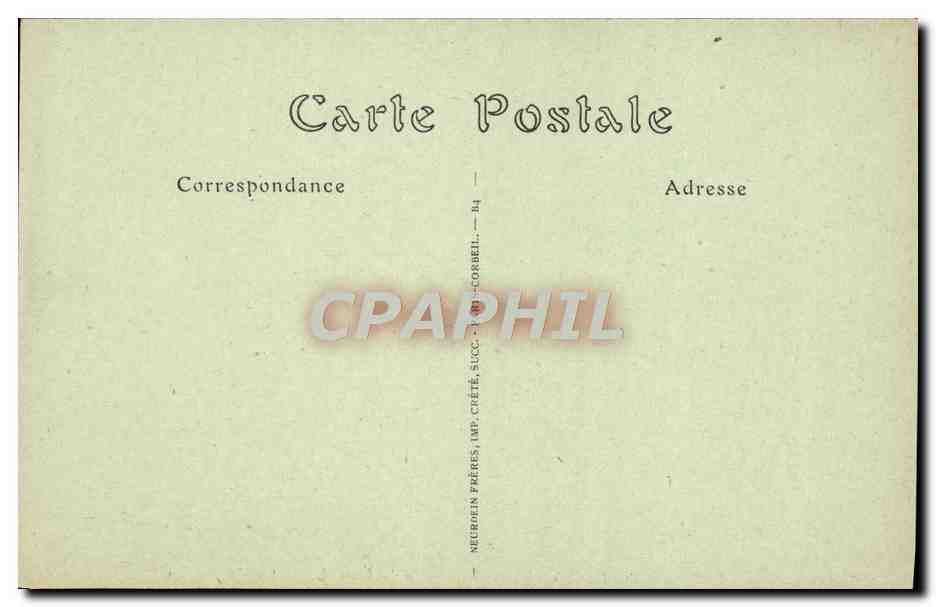 CPA Assassinat du duc de Guise C Comte  — Verso