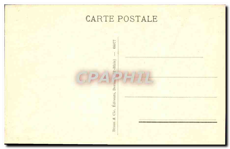 CPA Hans Hlbein Portrait du duc Jeand e Berry Musee de Bale  — Verso