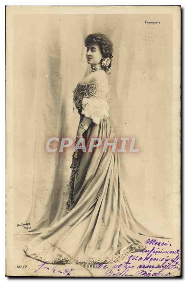 CPA Fantaisie Femme Francais Sorel