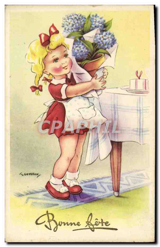 CPA Fantaisie Enfant