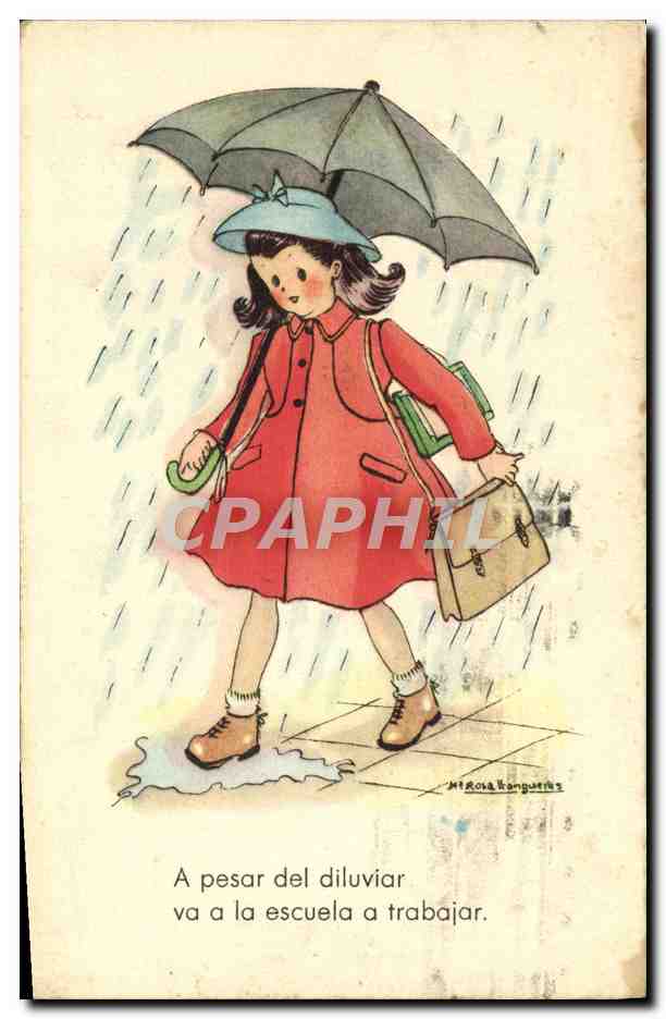 CPA Fantaisie Femme