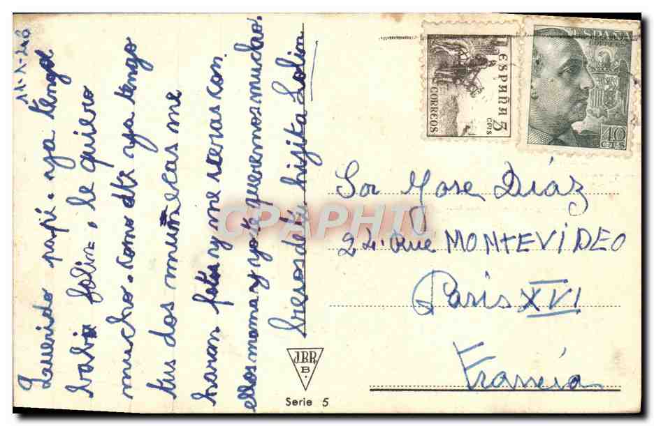 CPA Fantaisie Femme — Reverso