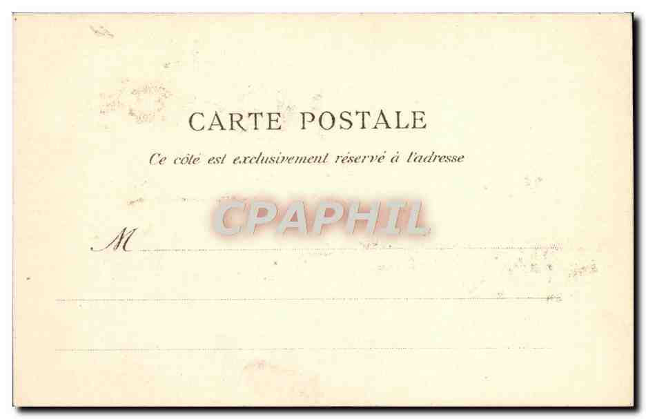 CPA Villennes Les saules du parc — Back