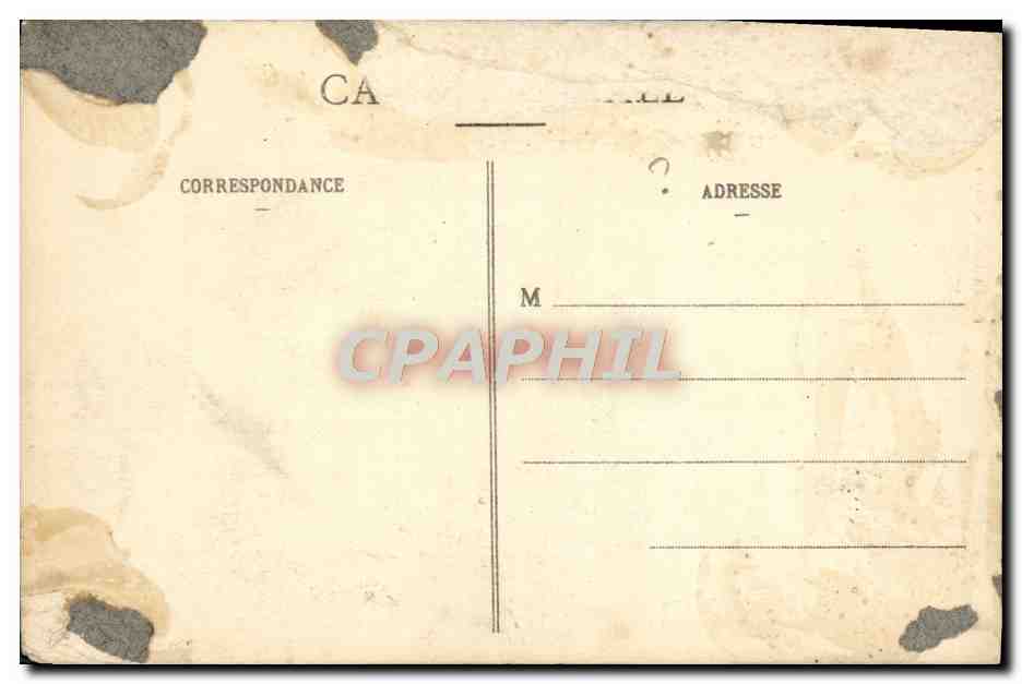 CPA Notre Dame de la Mere le chene monsieur Arbre  — Verso