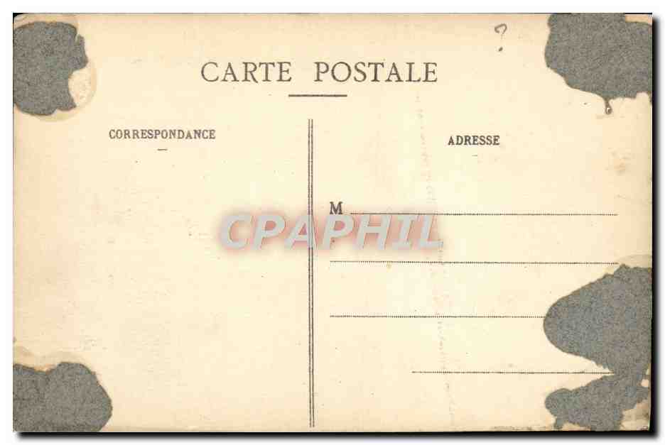 CPA Notre Dame de la mer Le chalet  — Rückseite