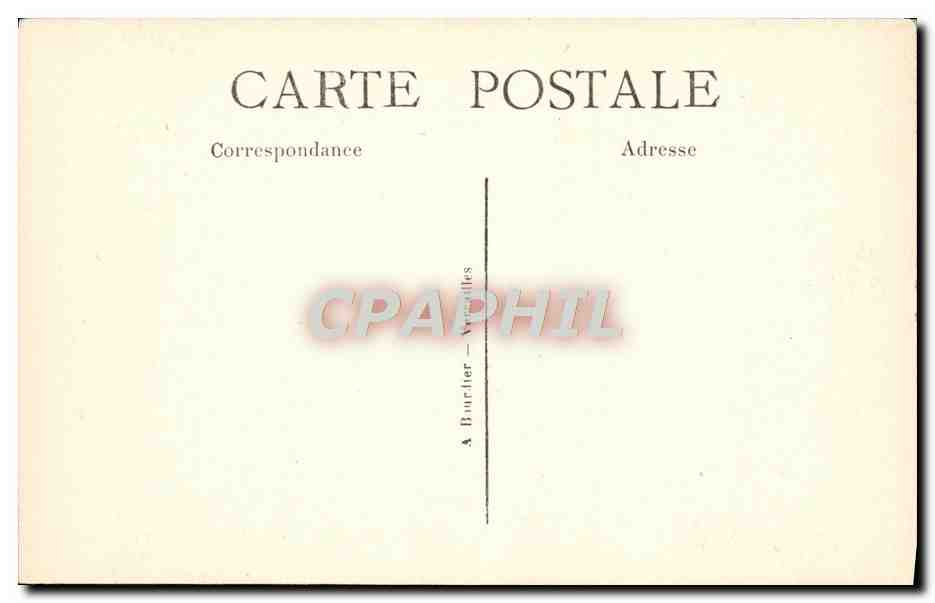 Ausstellung zum Lernen und Arbeiten — Pupilles de la Nation, Verwundete, Witwen — Versailles 1922 — Rückseite