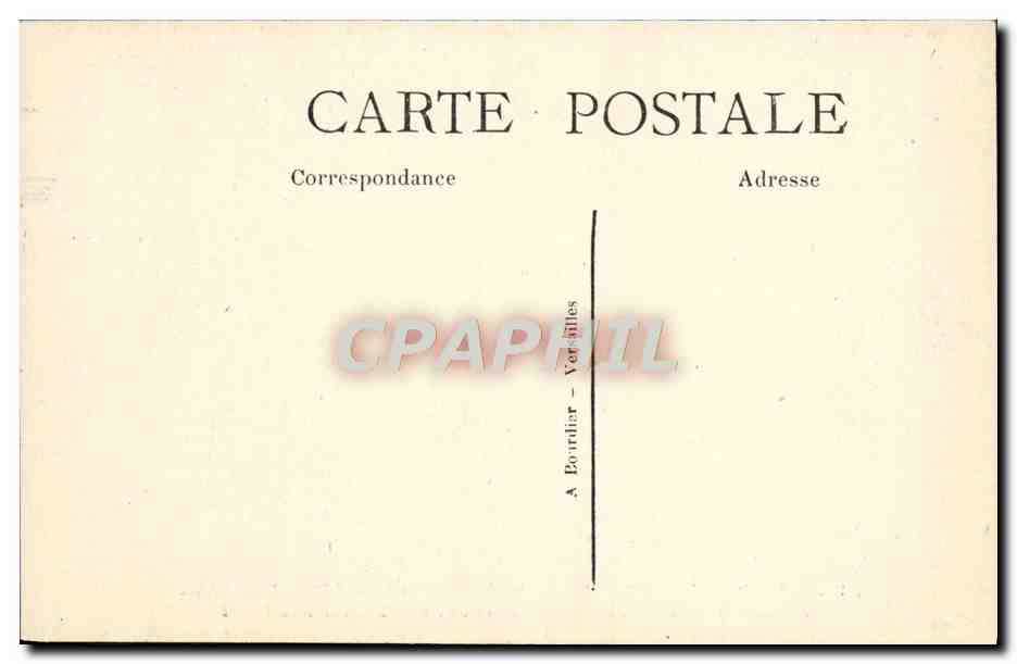 CPA Exposition De L'Apprentissage Et Du Travail Pupilles de la nation mutiles veuves de guerre Versailles 1922  — Rückseite