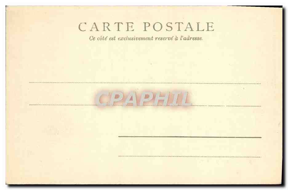 Les Grandes Eaux, Les Rocailles — Versailles — Paris, éditeur Paris, n° 10164 — Verso
