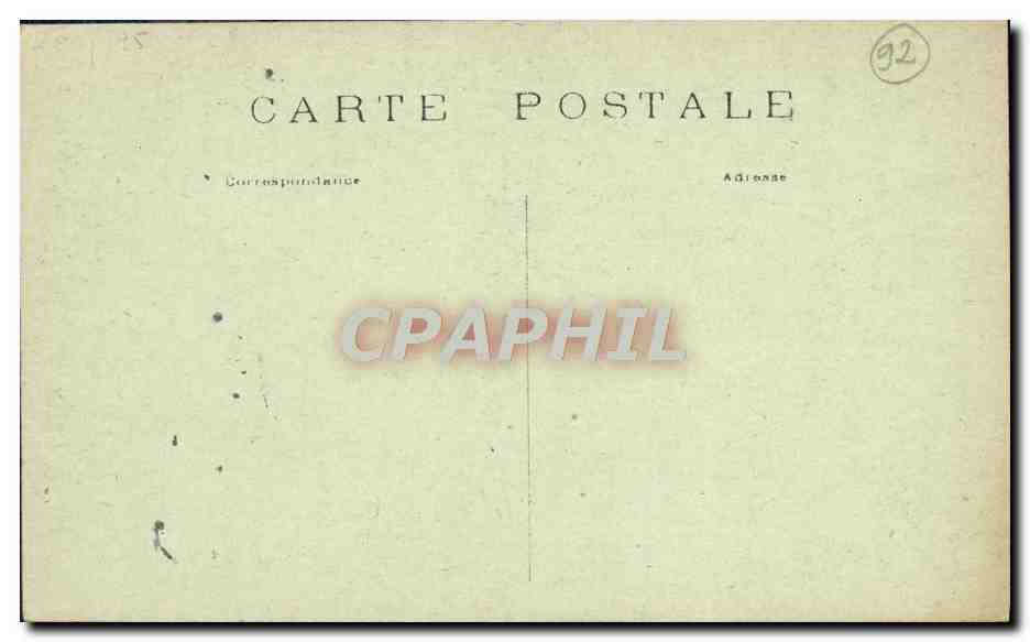 CPA Nanterre Place de la Fete  — Rückseite