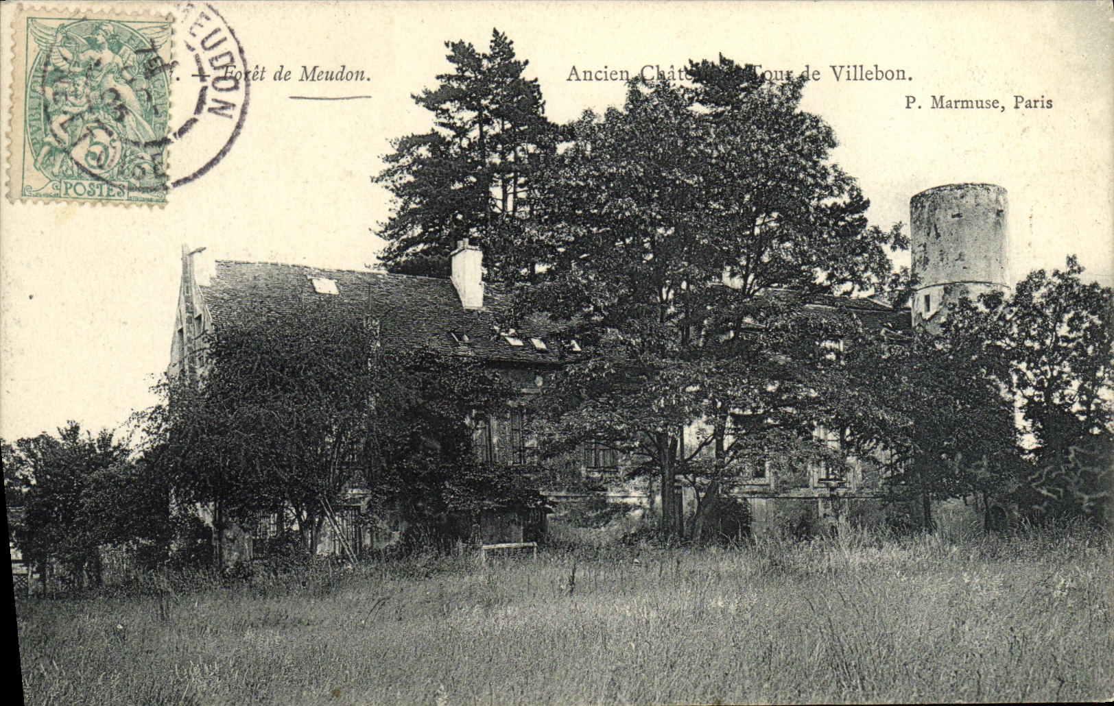 CPA Foret de Meudon Ancien chateau et tour de Villebon 