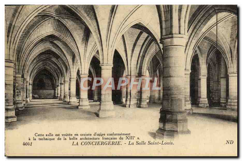 CPA La Conciergerie La Salle Saint Louis 