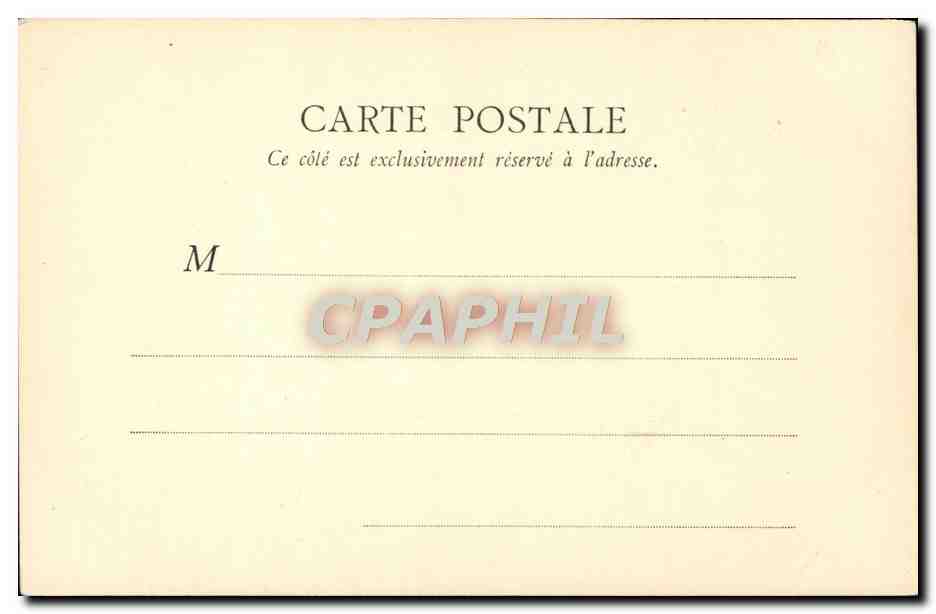 CPA Paris Eglise Sainte Elisabeth — Rückseite