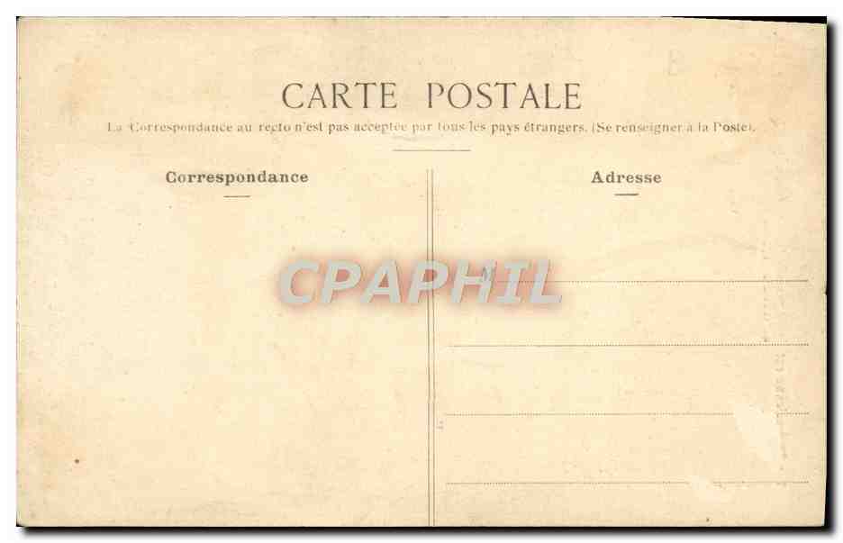 CPA Paris Ancienne entree du manoir du connetable de Clisson  — Rückseite