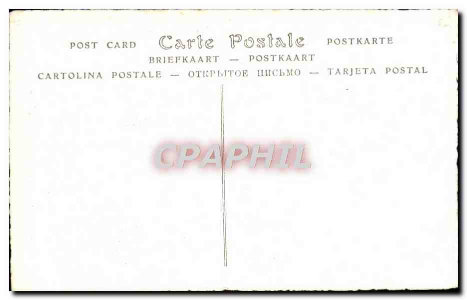 CPA Ancien Paris Le marche Saint Martin et le Conservatoire des Arts et Metiers — Rückseite