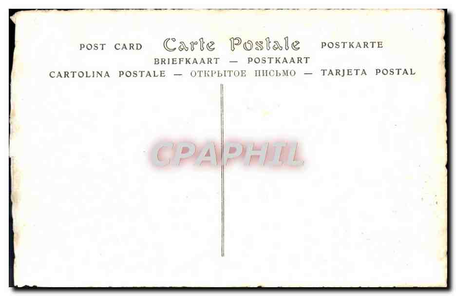 CPA Ancien Paris Le Tuileries vers 1830 — Rückseite