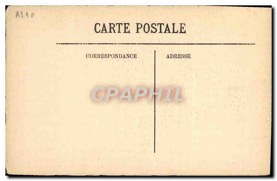 CPA Merovee Chef des Francs Saliens  — Rückseite