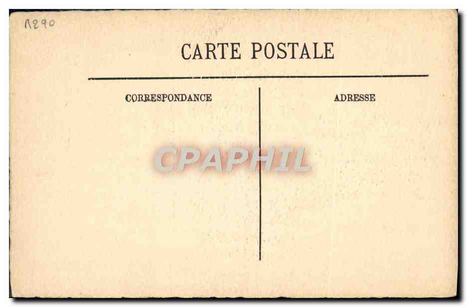 CPA Blanche de Castille Epouse de Louis VIII Roi de France  — Rückseite