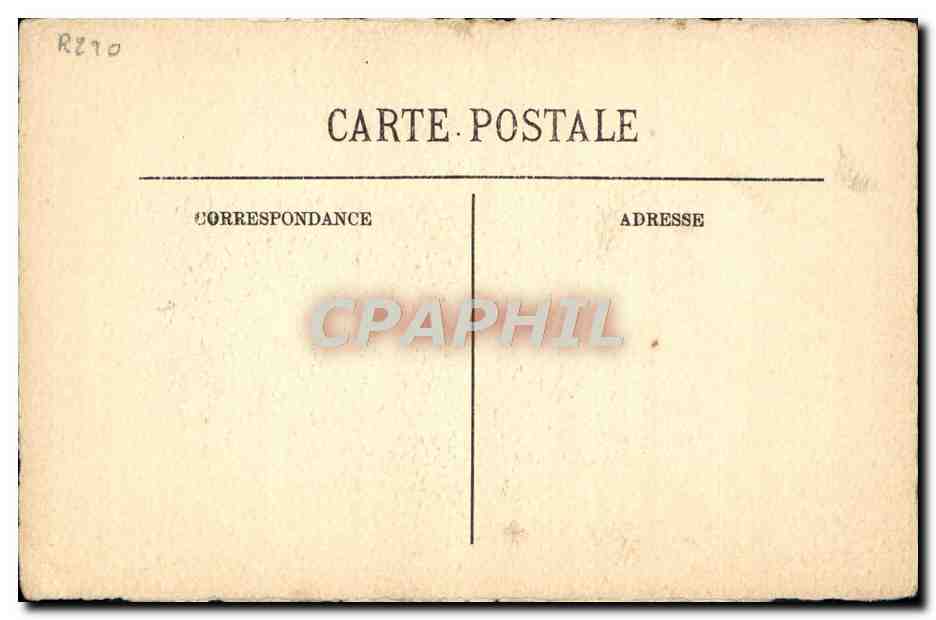 CPA Duc de Vendome General Francais — Verso