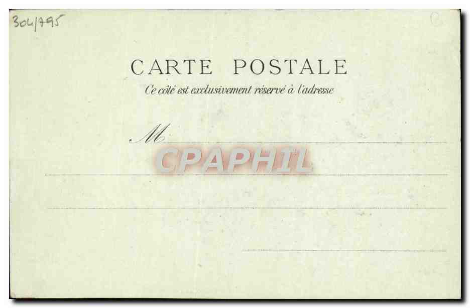 CPA Le Pelletier St Fargeau  — Verso