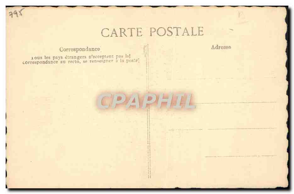 CPA Cambronne  — Verso