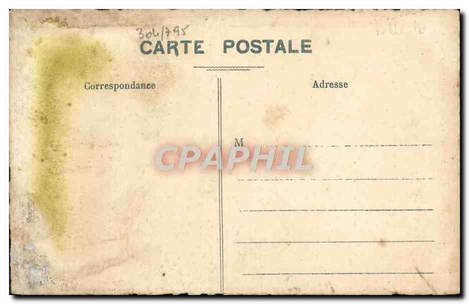 CPA Mahe de Labourdonnais Fondateur de l'Ile de France — Rückseite