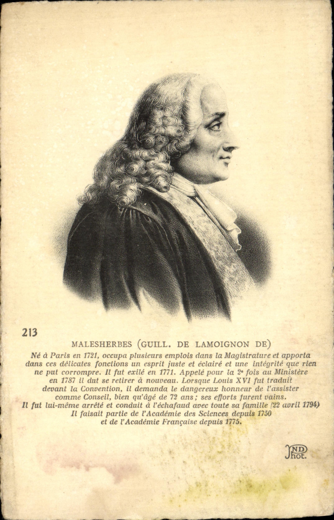 CPA Malesherbes Lamoignon 