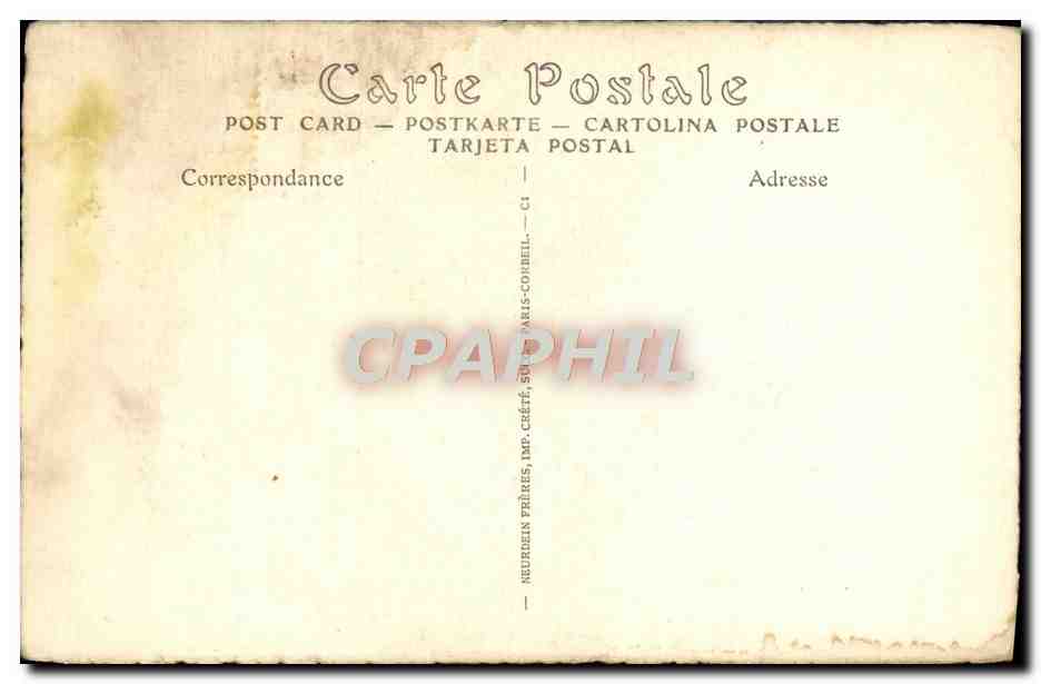 CPA Malesherbes Lamoignon  — Rückseite