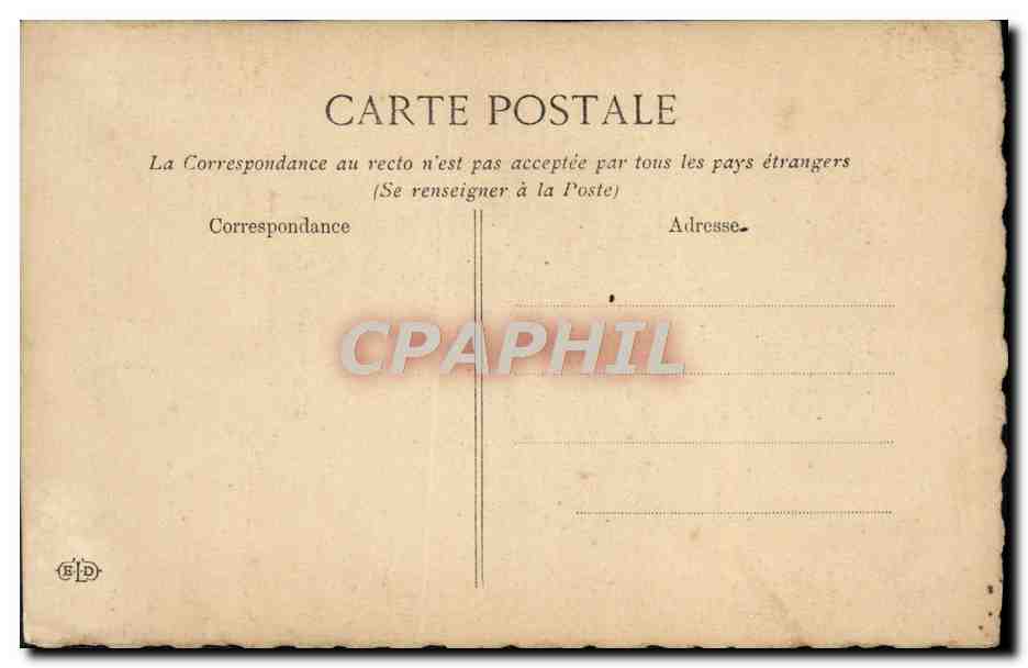 CPA Duc d'Angouleme Dauphin de France  — Rückseite