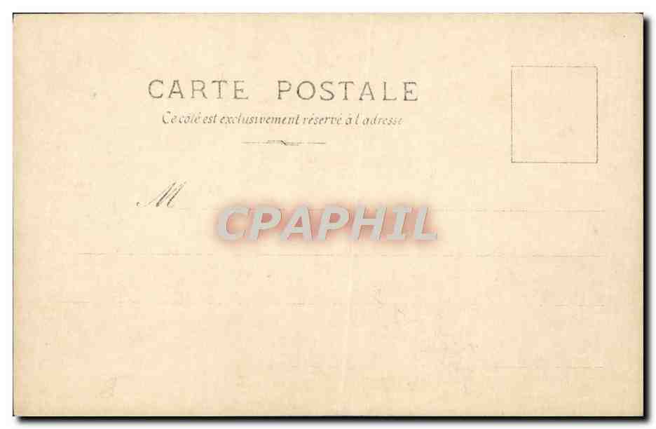 CPA Musee de Versailles Ponce Camus Napoleon a Osterode — Verso