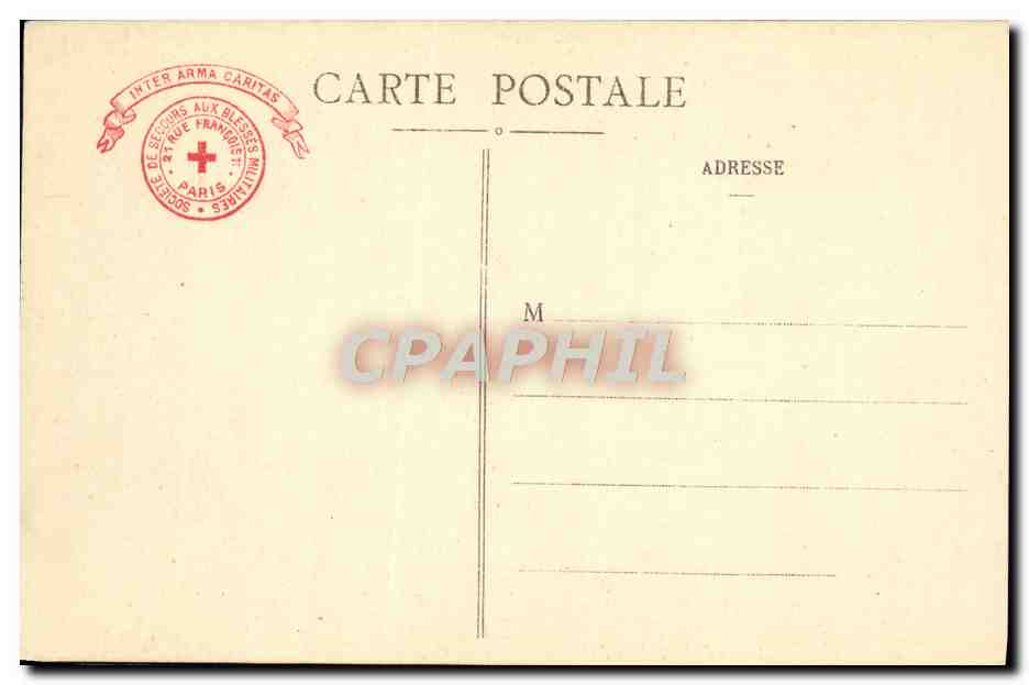 CPA Paris Musee de l'armee Napoleon Ouverture du cercueil — Verso