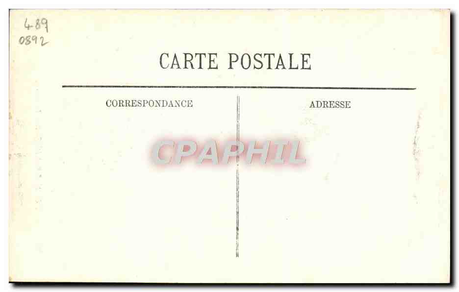 CPA Honneur a Duquesne  — Rückseite