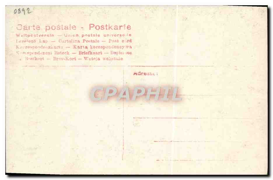 CPA Militaria Passage de la Berezina Decembre 1812 — Rückseite