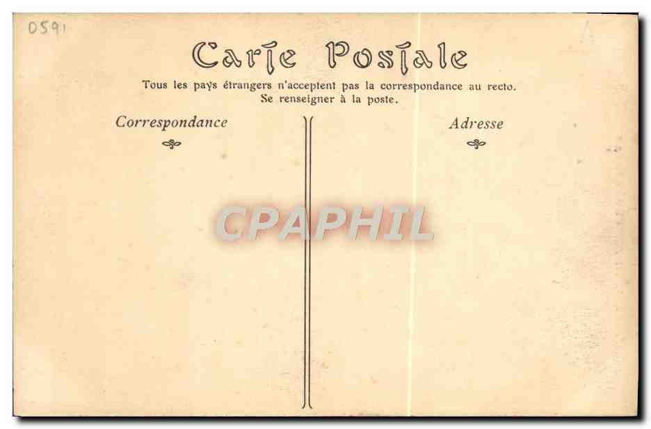 CPA Musee de Versailles Alaux Prix de Valenciennes par le roi Louis XIV  — Verso