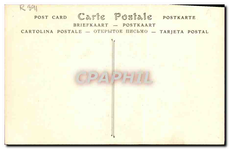 CPA Musee de Versailles Schnetz Le comte Eudes — Verso