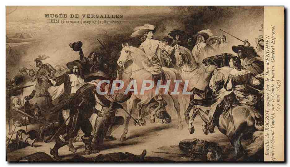 CPA Musee de Versailles Rocroy Duc d'Enghien