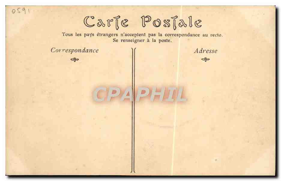 CPA Musee de Versailles Rocroy Duc d'Enghien — Rückseite